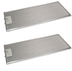 Set 2 bucati filtru metalic, antigrasime, hota 47,7cm X 20,4cm