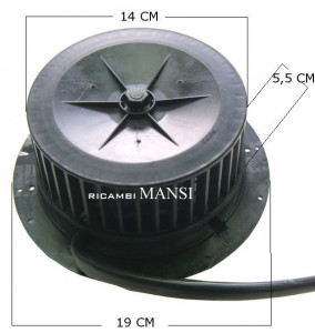 Motor hota 220V, 135W, 3 Viteze, Rotatie orara - Img 2