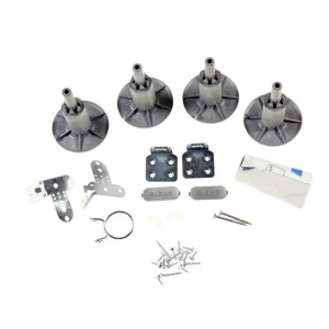 Set accesorii montaj usa masina de spalat vase Beko, Grunding