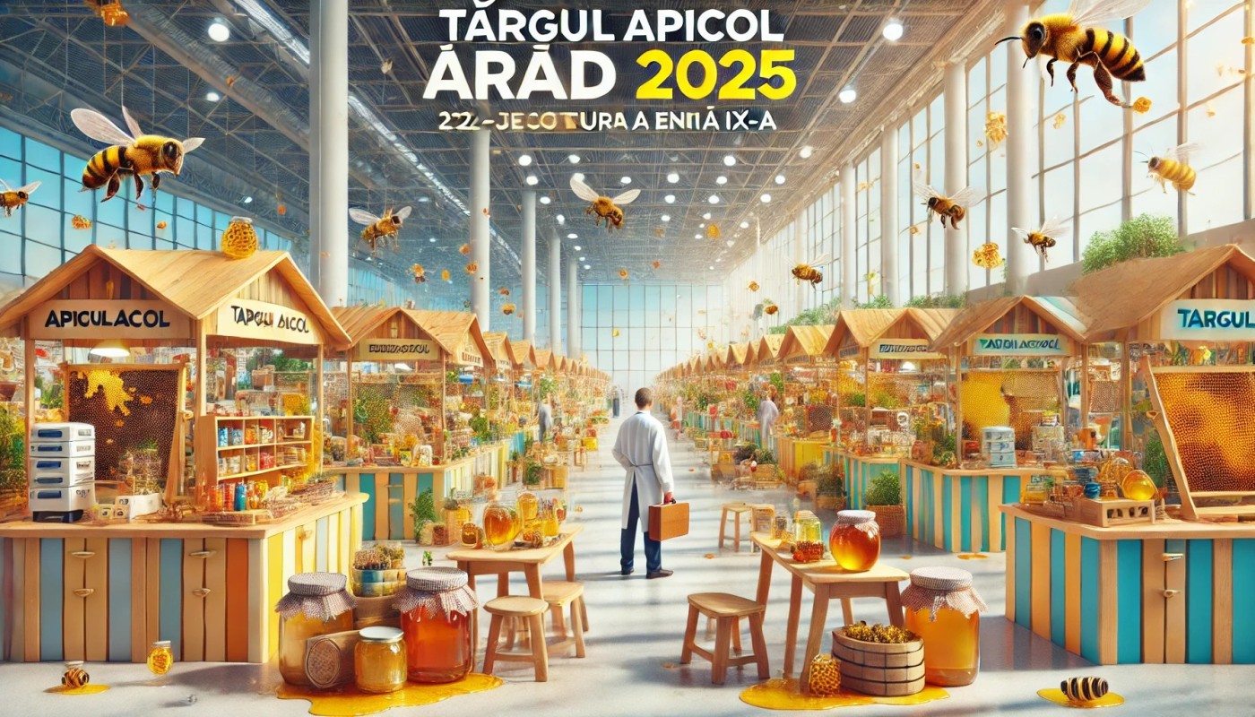 Târgul Apicol Arad 2025 – Tot ce Trebuie să Știi despre Evenimentul Apicol din 22-23 Februarie