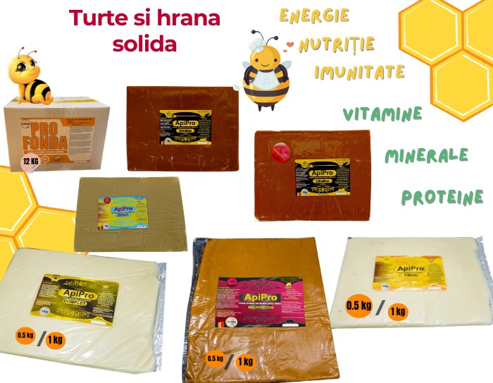 Diferențele dintre tipurile de turte pentru albine: Cum alegi hrana potrivită pentru stupul tău?