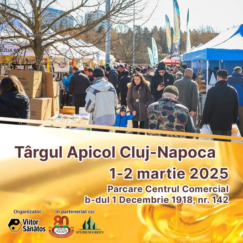 Târgul Apicol Cluj-Napoca 2025 | Cel mai mare eveniment apicol din Transilvania