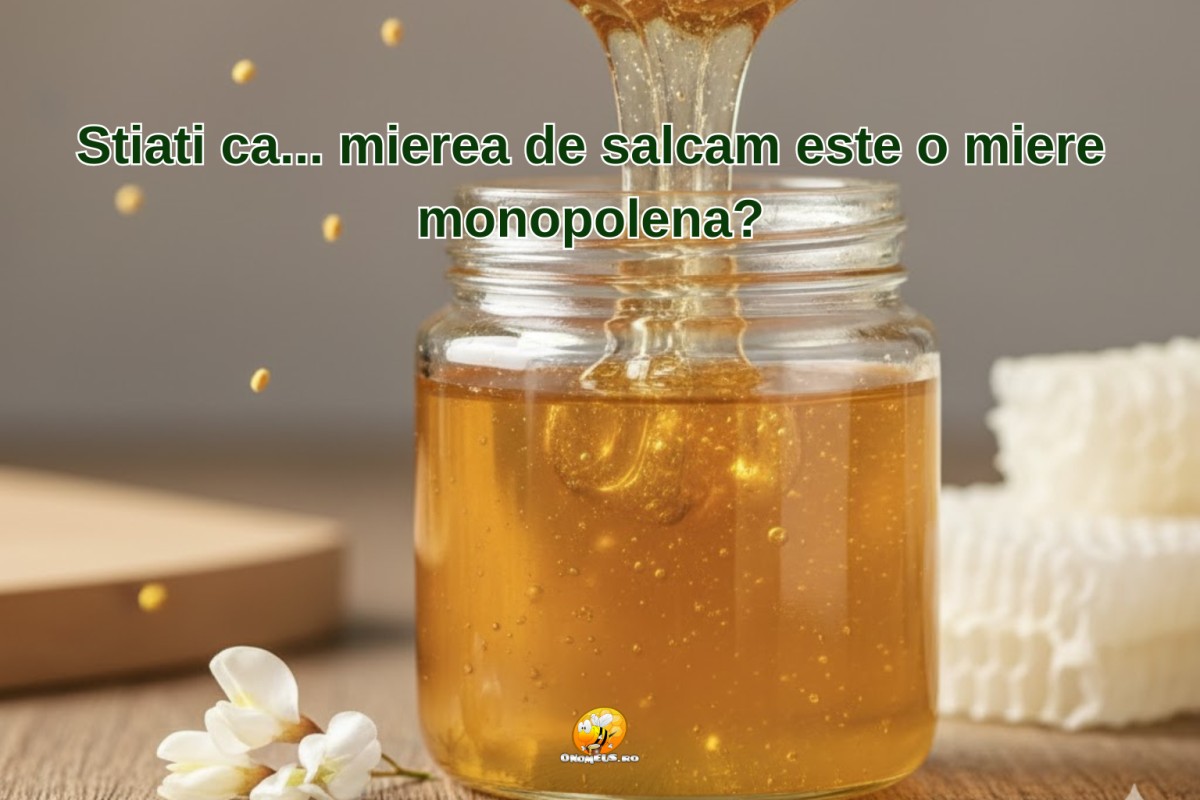 Stiati ca... mierea de salcam este o miere monopolena?