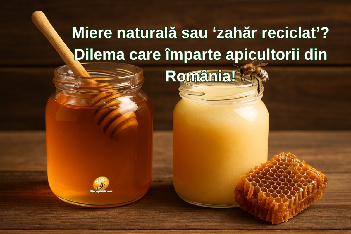 Miere naturală sau ‘zahăr reciclat’? Dilema care împarte apicultorii din România!