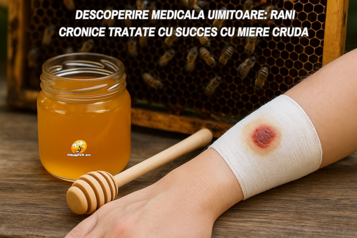 Descoperire medicala uimitoare: Rani cronice tratate cu succes cu miere cruda – studiu revolutionar