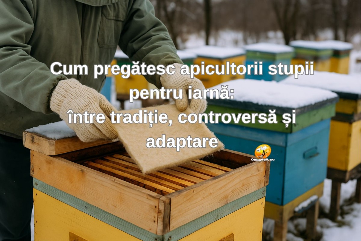 Cum pregătesc apicultorii stupii pentru iarnă: între tradiție, controversă și adaptare - onomeus.ro