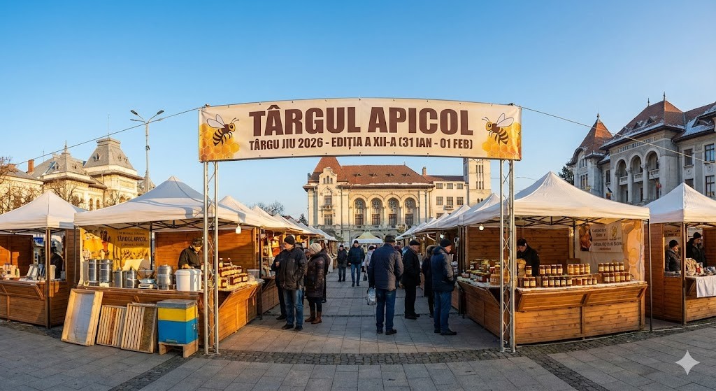 Târgul Apicol Târgu Jiu 2026- 31 ianuarie – 1 februarie