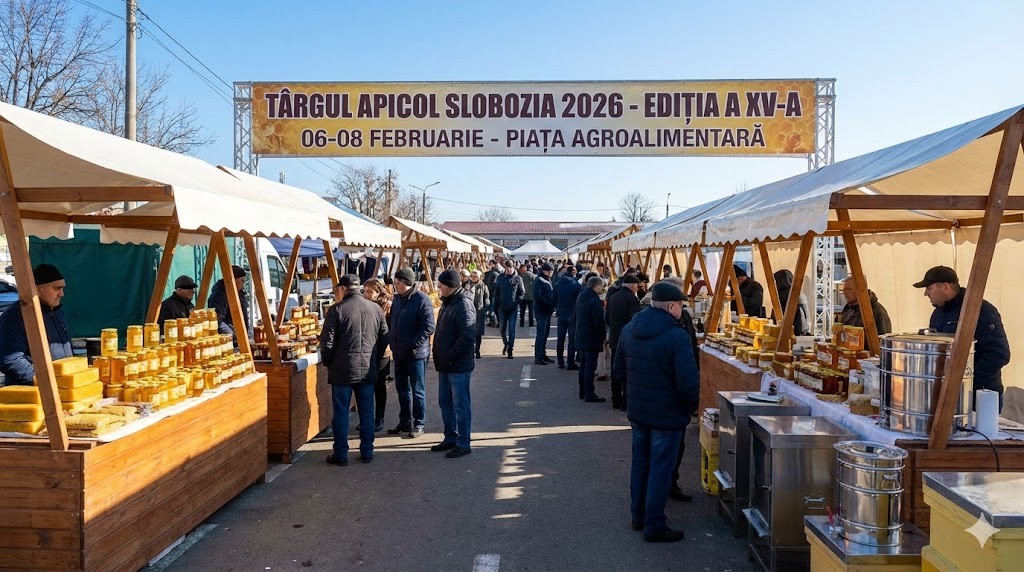 Targul Apicol Slobozia 2026 - 6 - 8 Februarie 