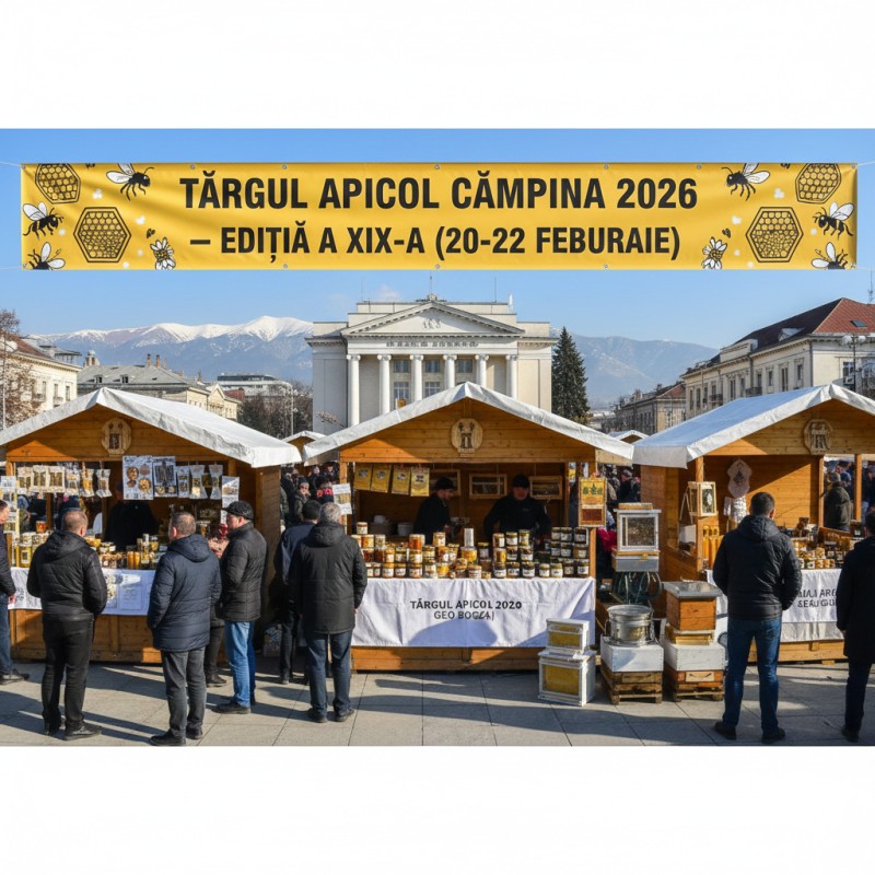 Târgul Apicol Câmpina 2026 – Ediția a XIX-a (20-22 Februarie)