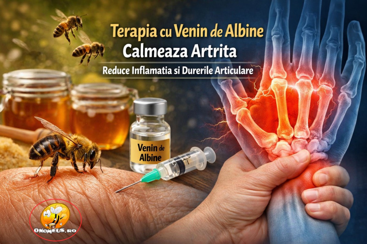 Descoperire Medicala Uimitoare: Terapia Cu Venin De Albine Calmeaza Artrita? Reduce Inflamatia Si Durerile Articulare?