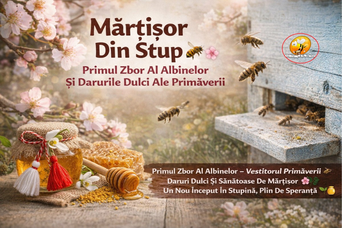 Martisor Din Stup – Primul Zbor Al Albinelor Si Darurile Dulci Ale Primaverii