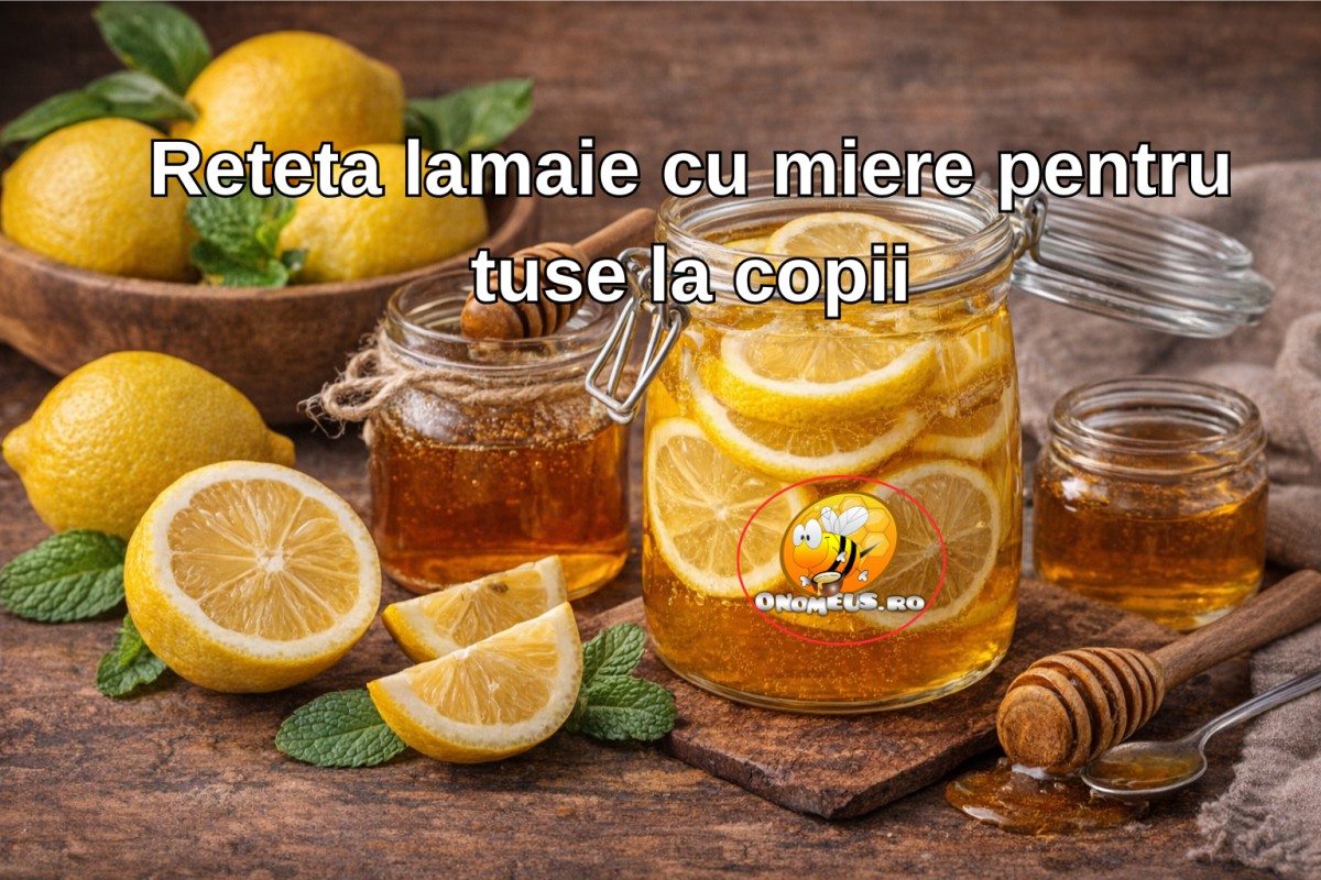 Reteta Lamaie Cu Miere Pentru Tuse La Copii