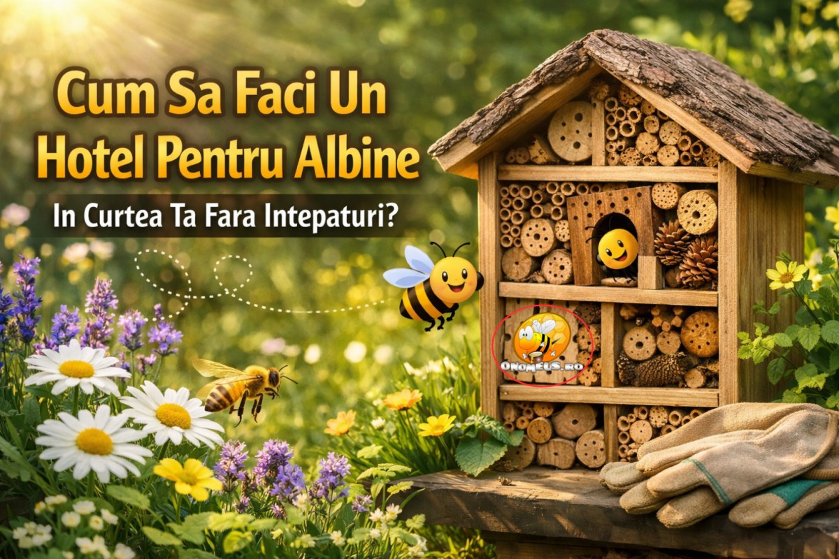 Cum Sa Faci Un Hotel Pentru Albine In Curtea Ta Fara Intepaturi?