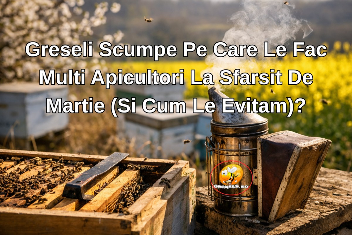 Greseli Scumpe Pe Care Le Fac Multi Apicultori La Sfarsit De Martie (Si Cum Le Evitam)?