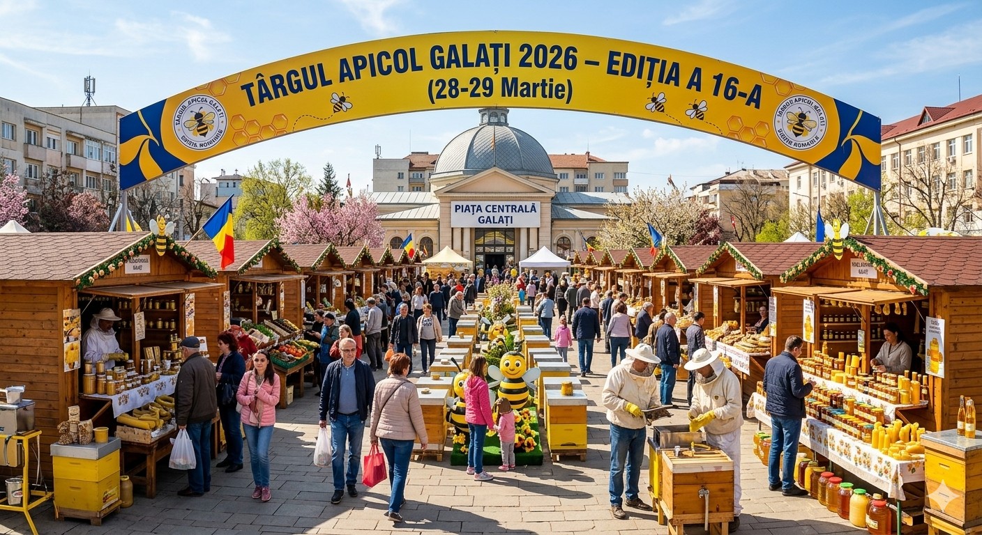 Târgul Apicol Galați 2026 - Ediția a XVI-a (28-29 martie)