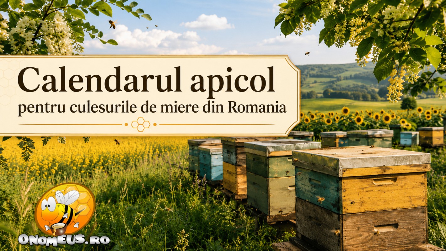Calendarul Apicol Pentru Culesurile De Miere Din Romania-onomeus.ro