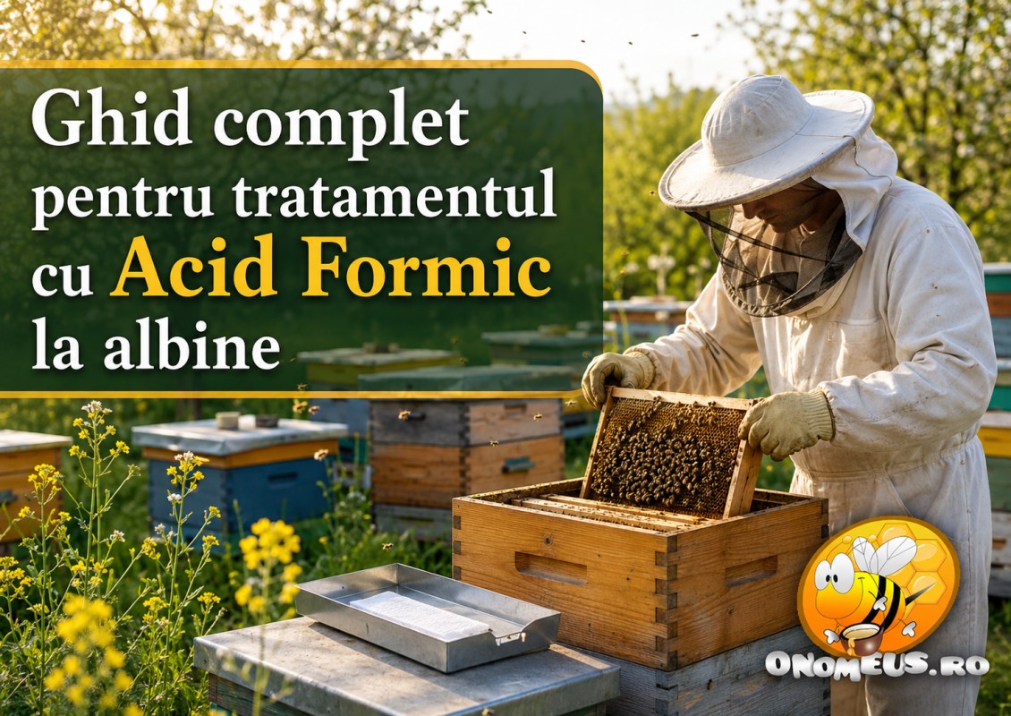 Ghid complet pentru tratamentul cu Acid Formic la albine