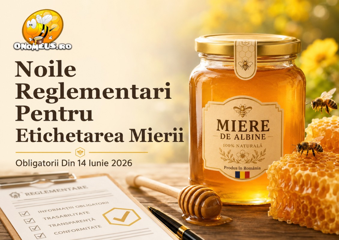 Noile Reglementari Pentru Etichetarea Mierii Sunt Obligatorii Din 14 Iunie 2026