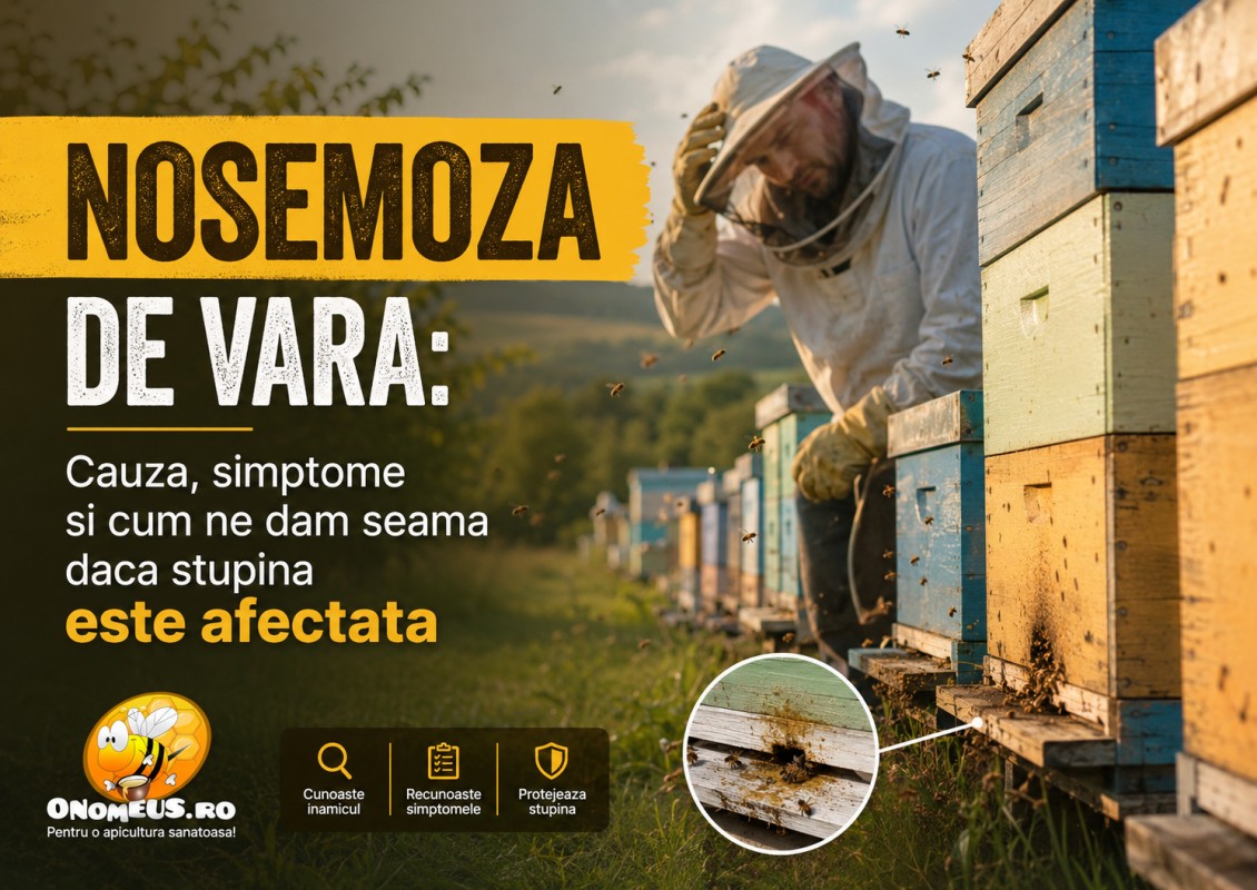 Nosemoza De Vara: Cauza, Simptome Si Cum Ne Dam Seama Daca Stupina Este Afectata