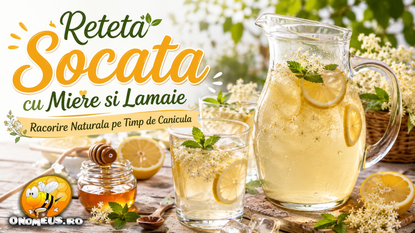 Reteta Socata Cu Miere Si Lamaie: Racorire Naturala Pe Timp De Canicula