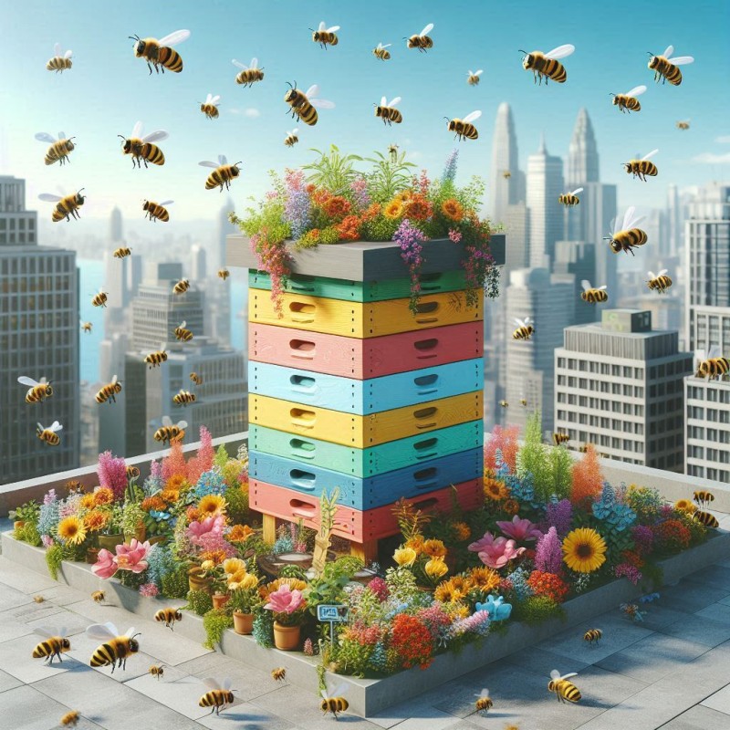 Apicultura Urbană: Cum să Îți Crești Proprii Stupi în Oraș!