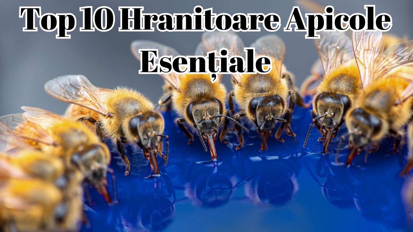 Top 10 Hranitoare Apicole Esențiale: Cum să Alegi Corect pentru Sănătatea Stupului Tău