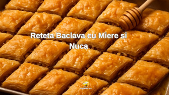 Reteta Baclava cu Miere si Nuca