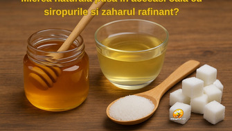 Aberatie legislativa: Mierea naturala pusa in aceeasi oala cu siropurile si zaharul rafinant