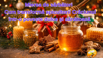 Mierea de sărbători – Cum transformă apicultorii Crăciunul într-o poveste dulce și sănătoasă