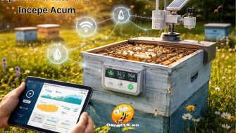 Apicultura Viitorului Incepe Acum: Cum Schimba Stupii Inteligenti Si Tehnologia Digitala Viata Apicultorilor Romani?