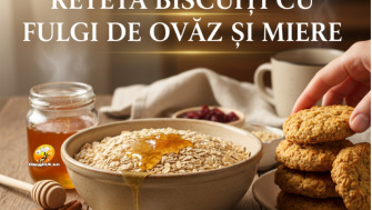 Reteta Biscuiti Cu Fulgi De Ovaz Si Miere