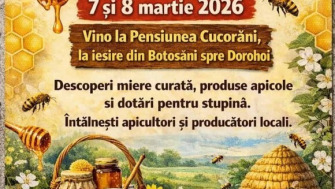 Târgul Apicol Botoșani 2026 - Ediția a VII-a (7-8 martie)