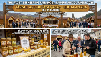 Târg Apicol Făget Ediția XXI 2026 | 14-15 Martie Timiș