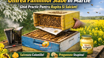 Unirea Familiilor Slabe In Martie – Ghid Practic Pentru A Salva Colonii Inainte De Rapita Si Salcam
