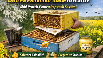 Unirea Familiilor Slabe In Martie – Ghid Practic Pentru A Salva Colonii Inainte De Rapita Si Salcam