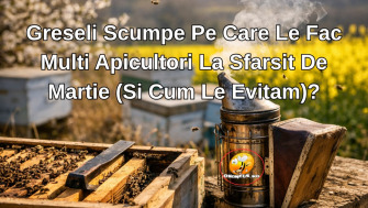 Greseli Scumpe Pe Care Le Fac Multi Apicultori La Sfarsit De Martie (Si Cum Le Evitam)?