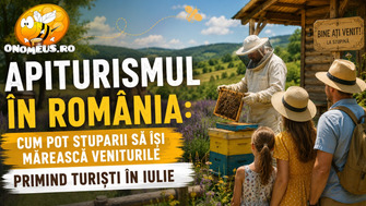 Apiturismul în România: Cum pot stuparii să își mărească veniturile primind turiști în iulie
