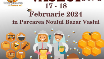Targul Apicol Vaslui in acest weekend 17-18 Februarie 2024 - Aventura Apicolă te Cheamă în Vaslui