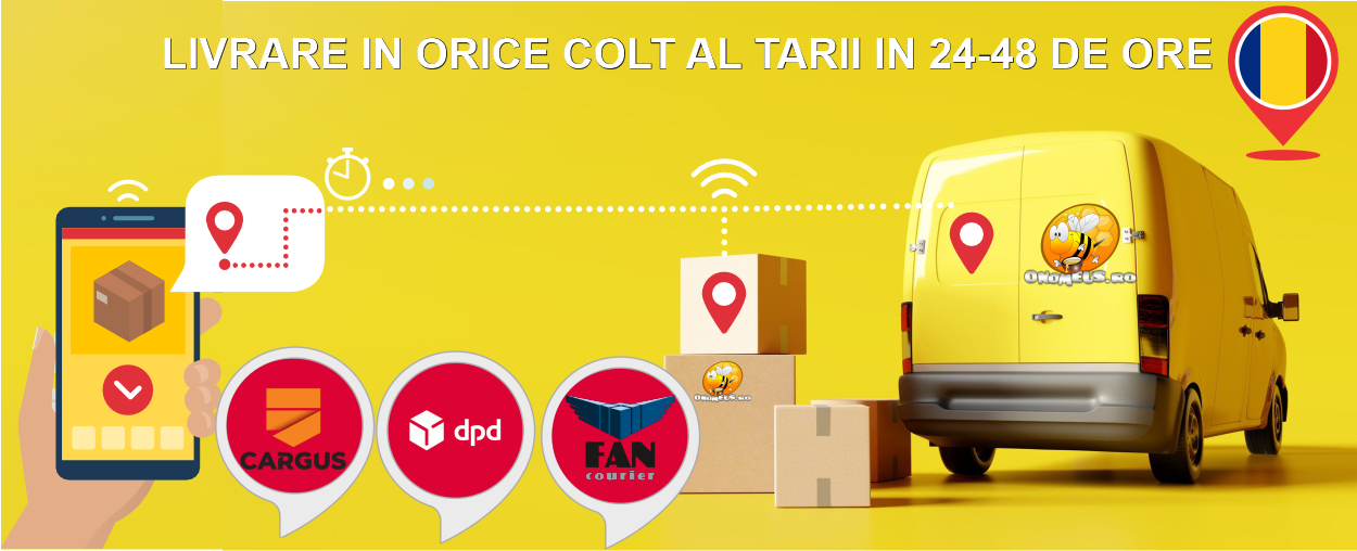 Livrare produse apicole in 24-48 de ore