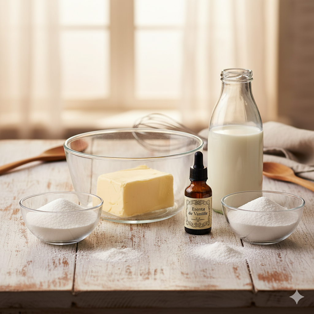 ingredientu pentru prepararea prajiturei cu miere de albine - onomeus.ro