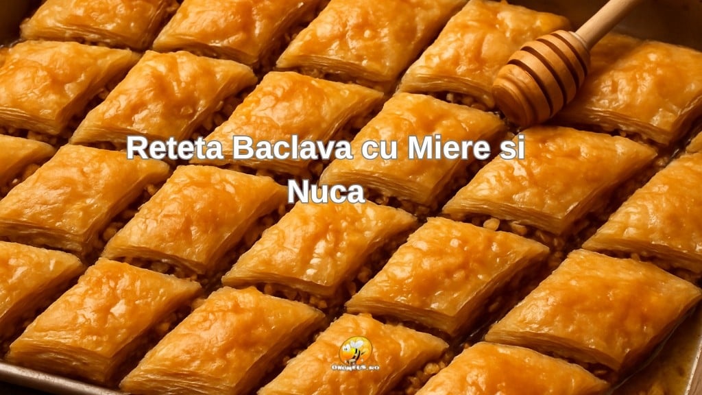 Reteta Baclava cu Miere si Nuca - onomeus.ro