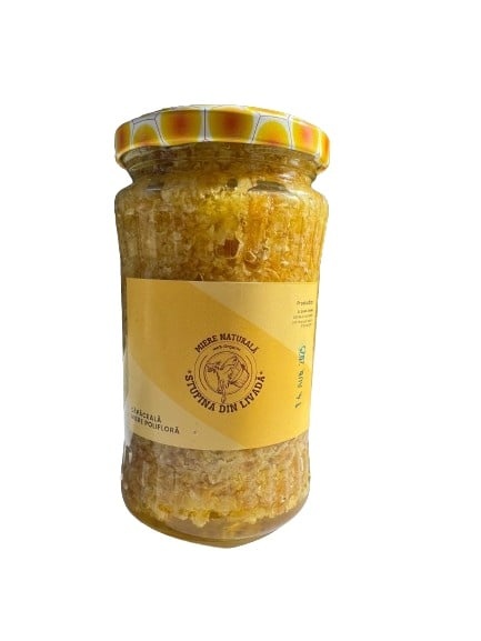 Miere de albine cu Capaceala - borcan 500 grame - onomeus.ro