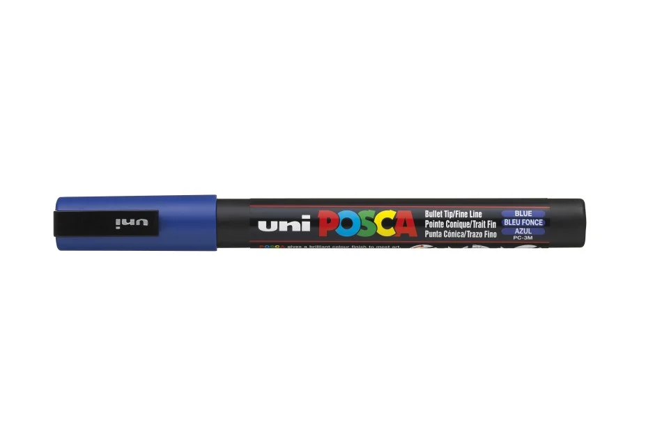 Marker albastru pentru marcat matcile anul 2025 - onomeus.ro