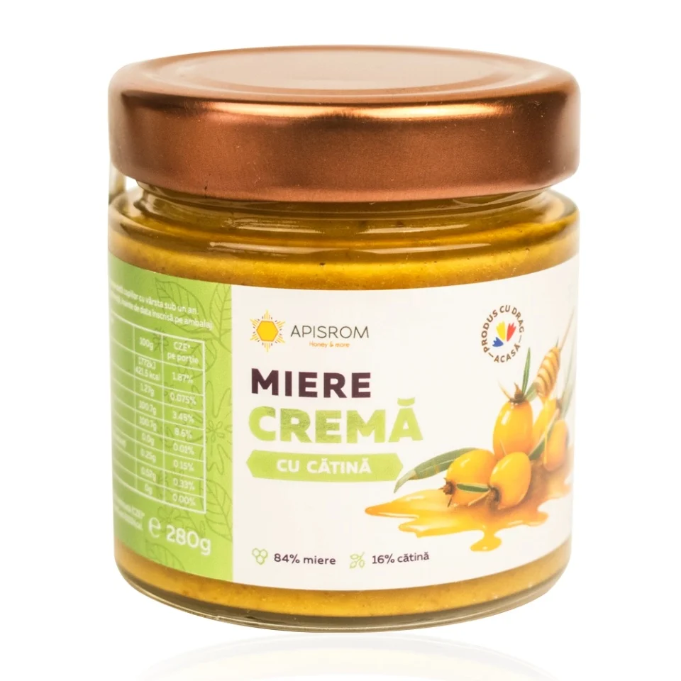 Miere Crema cu Catina - Apisrom