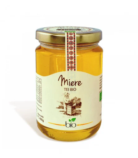 Miere de tei Bio - 400g - onomeus.ro