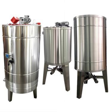 Bazin pentru miere 2000KG cu omogenizator si capac
