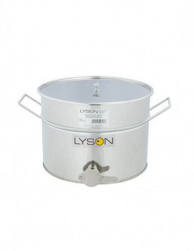 Maturator miere 30 l inox cu canea din inox si manere - Lyson