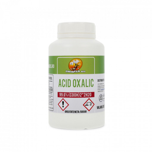Acid Oxalic Pudra 0.5kg 99.6% - tratatment antivarooa albine