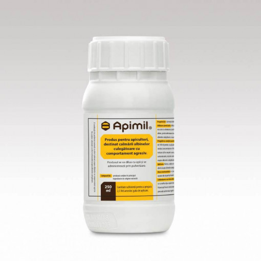 Apimil - pentru calmarea albinelor culegatoare 250ml