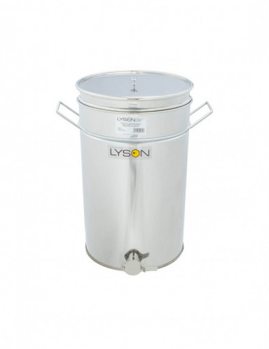 Maturator miere 70 l inox cu canea si sita din inox si manere - Lyson